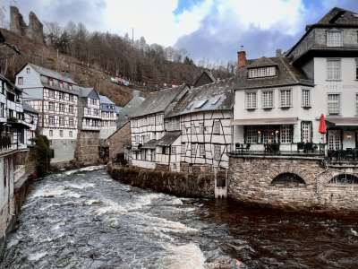 Monschau historic old town